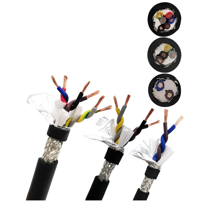 TRVVSP High Flexible Twisted Pair Shielded Drag Chain Cable suppliers